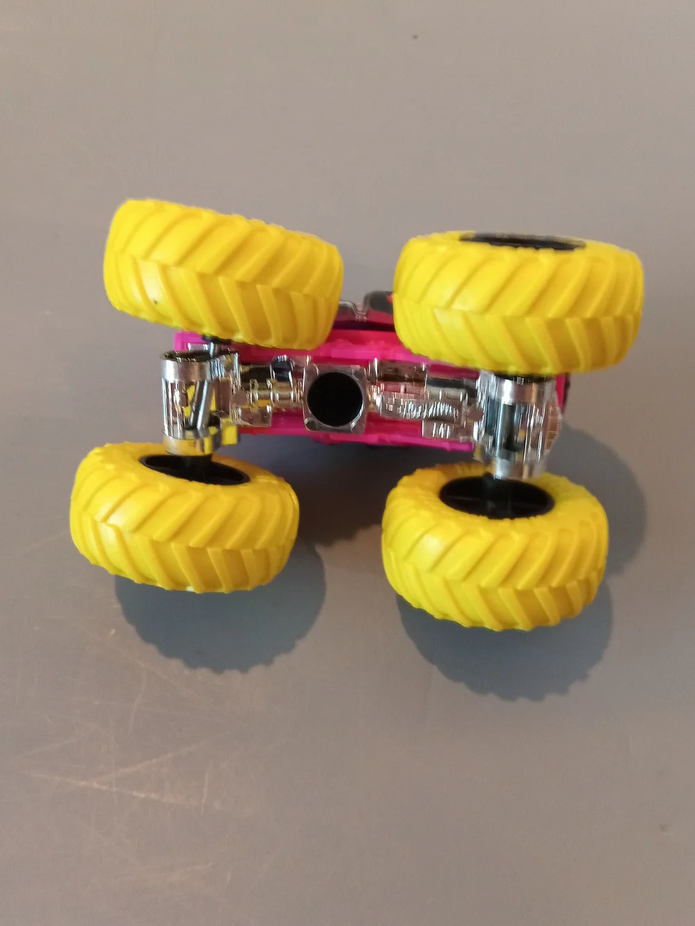 Yellow Turbo Wheel ATV Mega Rex Monster Truck Toys